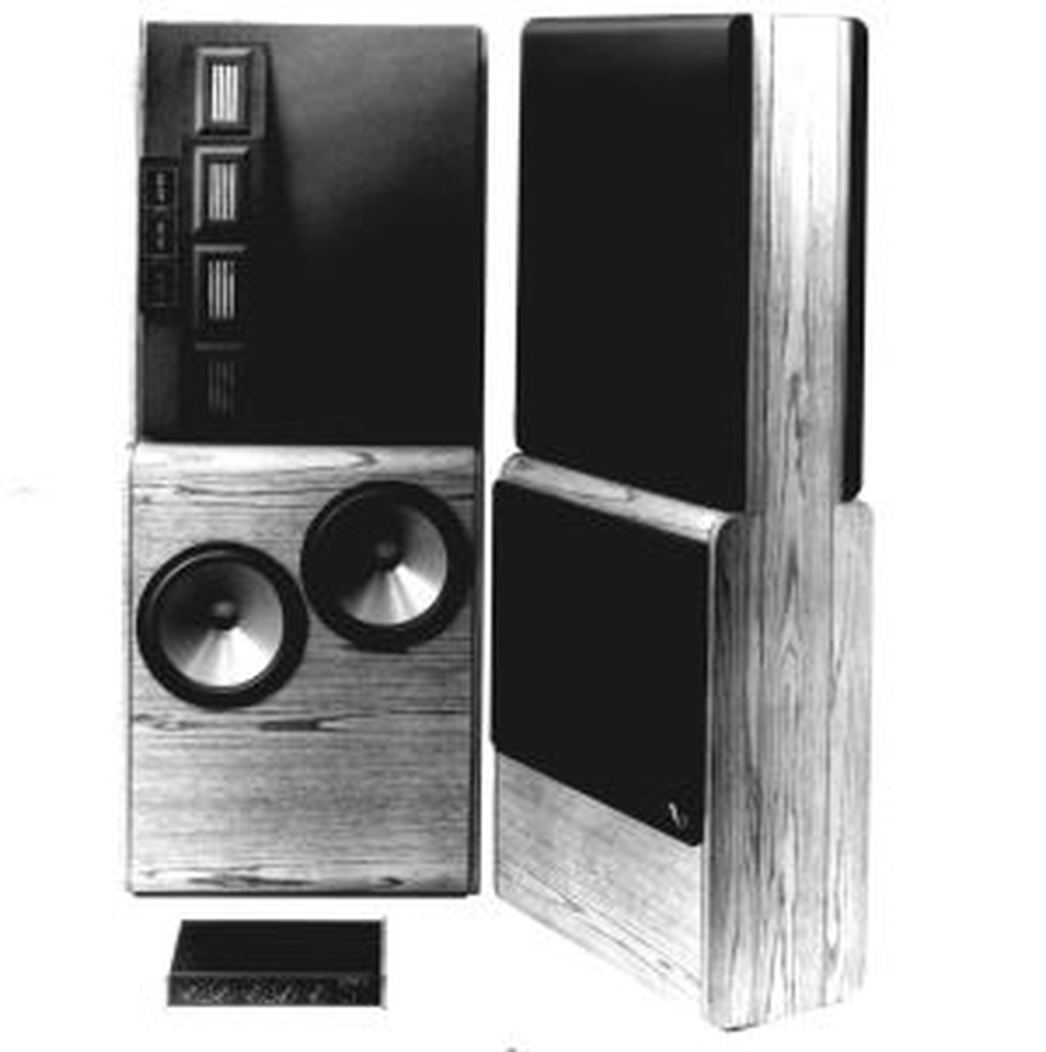 REFERENCE RS 4.5 - Black - Dual 12 inch 3-Way 75 Watt(min) Twt/Mid 100 Watt (min) Bass Bi-Ampable Speaker w/ Electronic Crossover - Hero